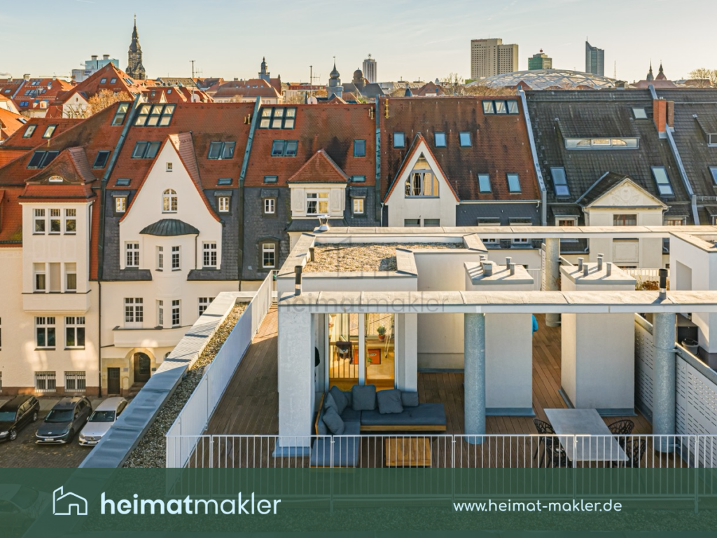 Ansicht Terrasse Richtung City