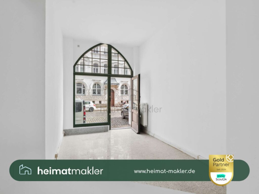 Eingangsbereich, Ladenfläche