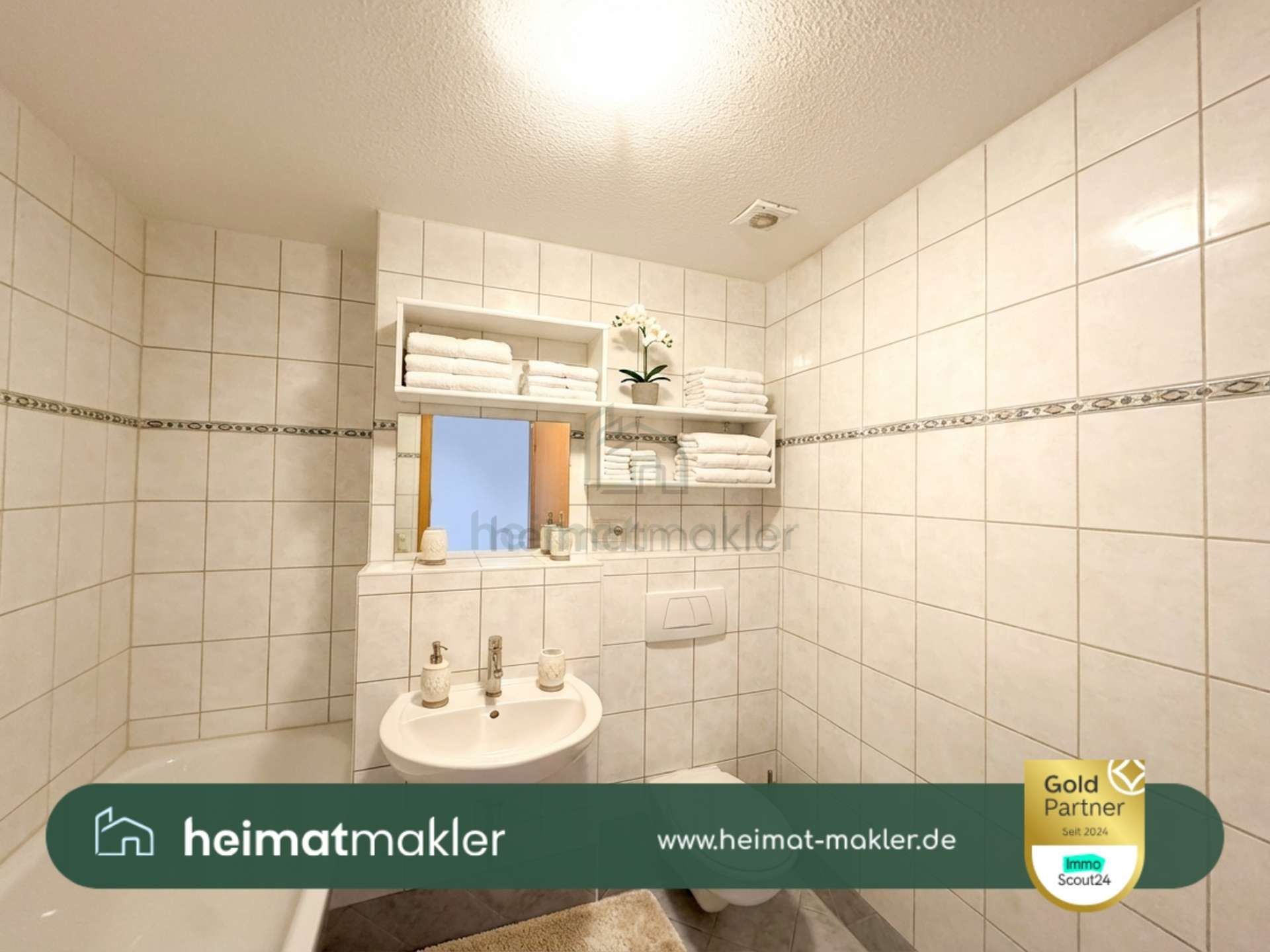 Badezimmer Einrichtungsbeispiel