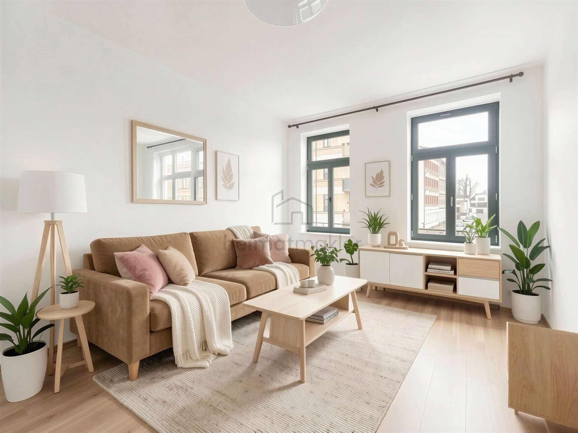 Wohnzimmer Einrichtungsbeispiel