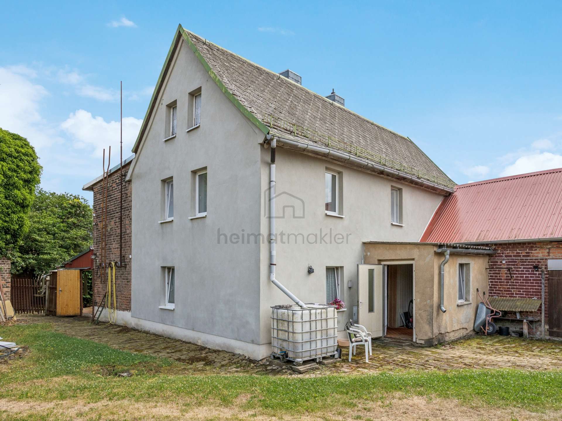 Rückansicht Hof