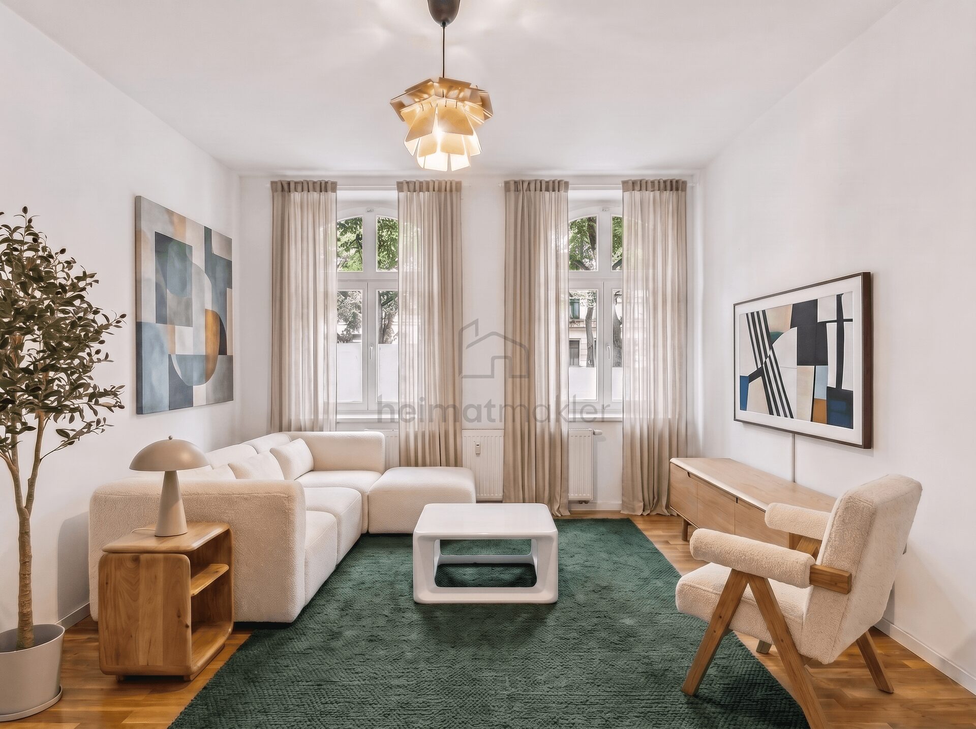 Wohnzimmer Einrichtungsbeispiel