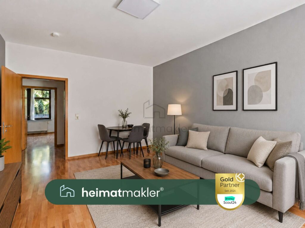 Wohnzimmer Einrichtungsbeispiel (Ki-generiert)