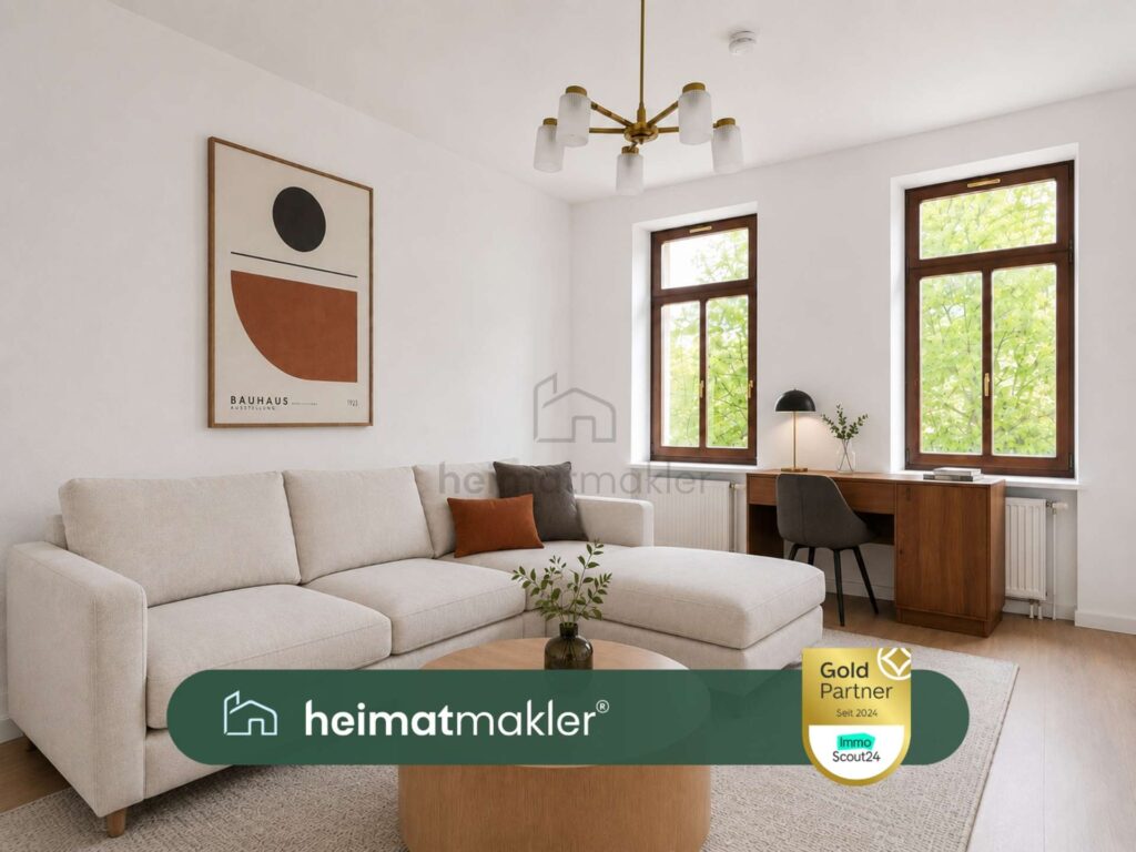 Wohnzimmer Einrichtungsbeispiel (Ki-generiert)
