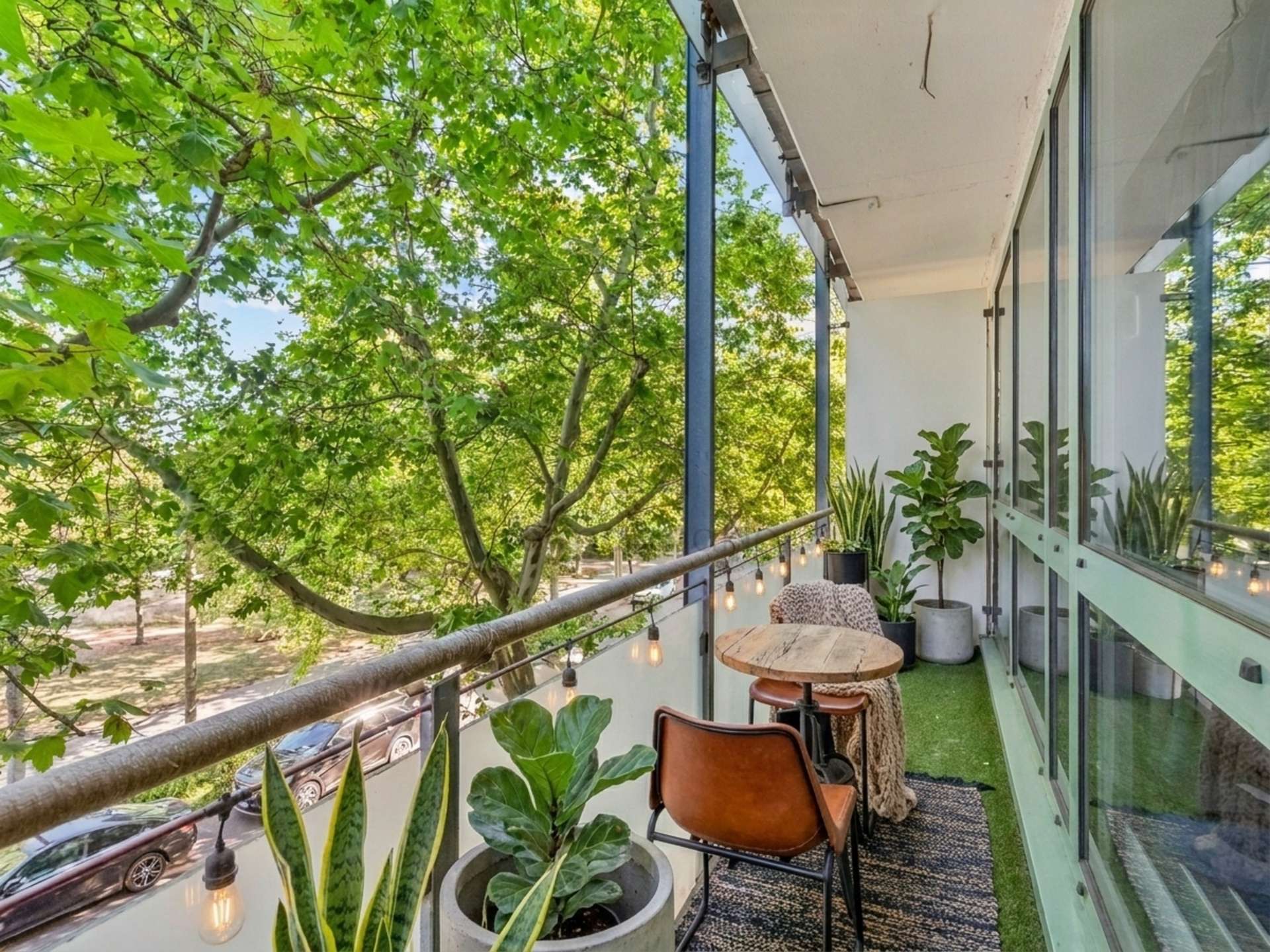 Balkon Einrichtungsbeispiel